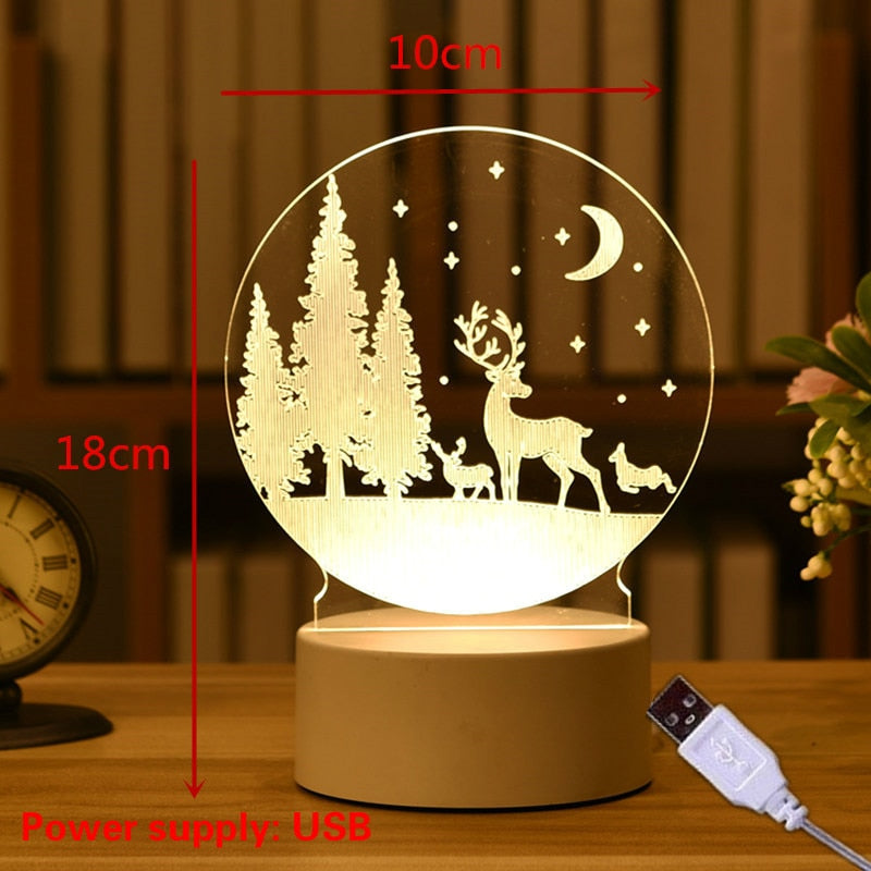 LED Night Light Creative Table Lamp